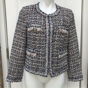 💙Stella & Lorenzo Tweed Blazer Jacket